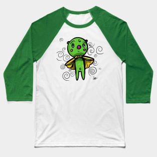 Green little pig Baseball T-Shirt